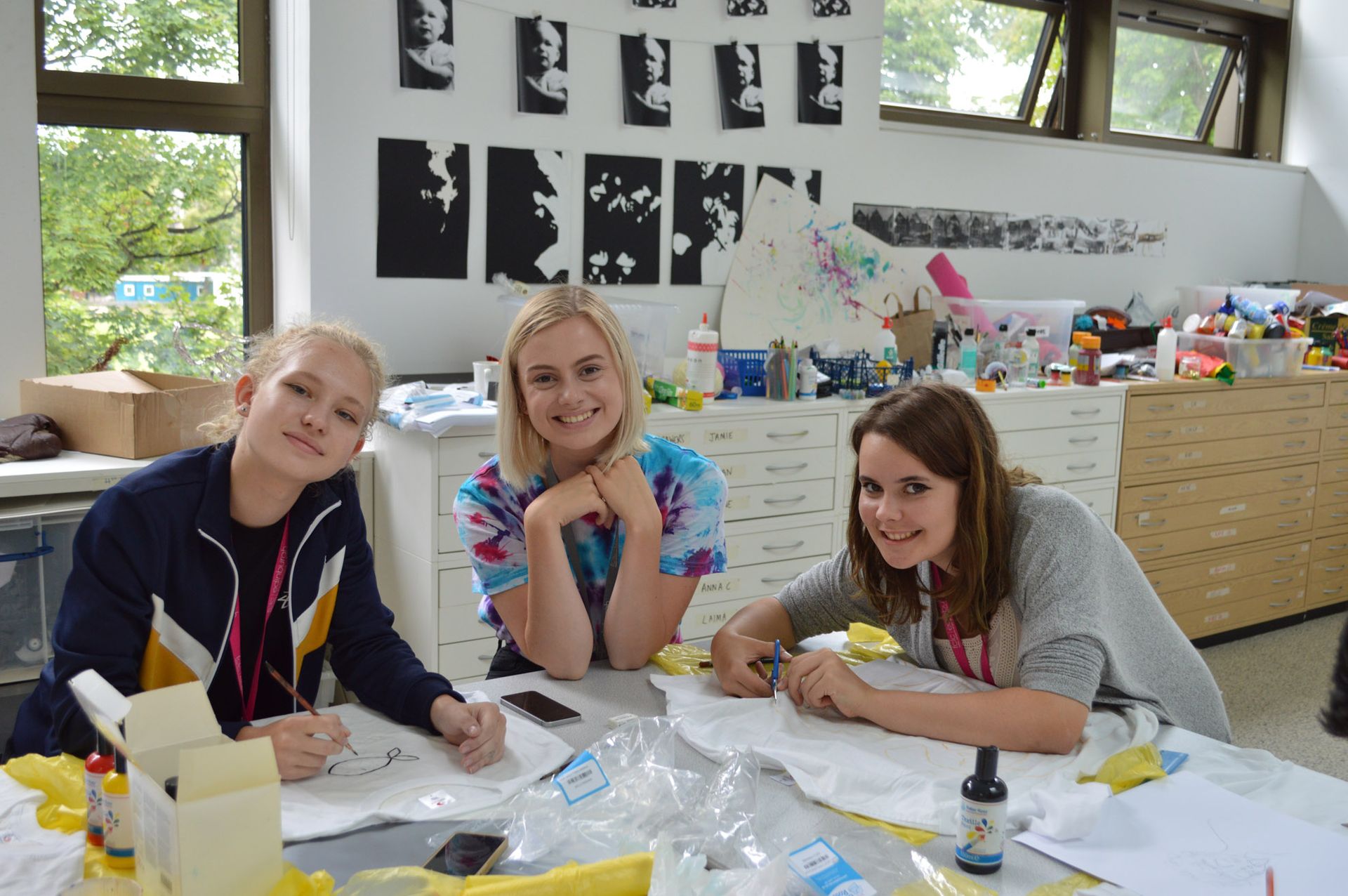 Arts and Crafts Session image during the Fettes Active multi-activity camp at westwoods health club and fettes college